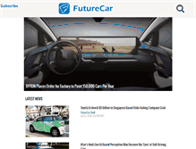Tablet Screenshot of futurecar.com